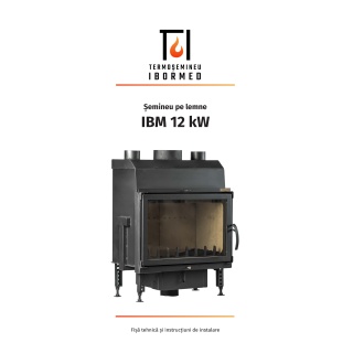 Fișă tehnică - Șemineu IBM12, 12 kW
