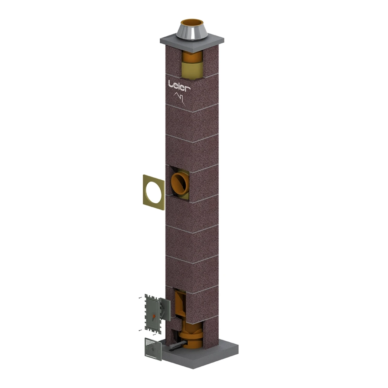 Sistemul de coș de fum LSK 16, 8,33 m :: 8,33 m