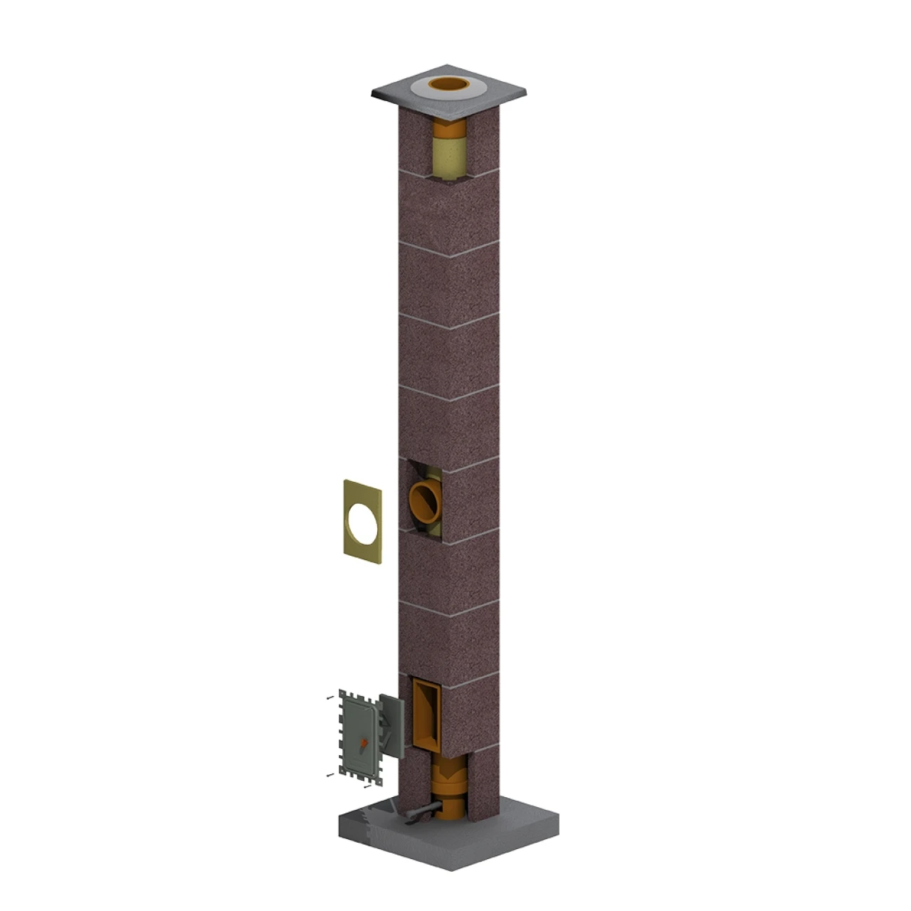 Sistemul de coș de fum Smart 18, 8,66 m :: 8,66 m