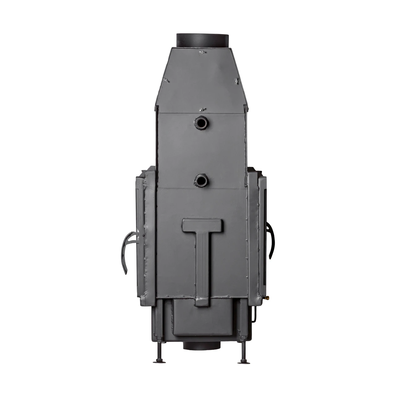 Termoșemineu pe lemne Aqua Plus Double, cu dublă combustie, 16 kW