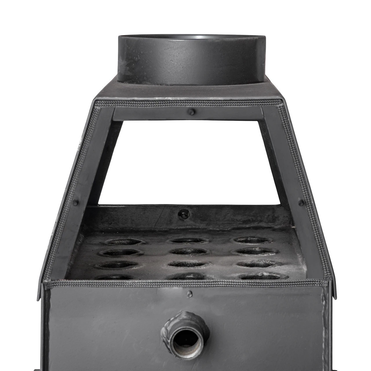 Termoșemineu pe lemne Aqua Plus Double, cu dublă combustie, 16 kW