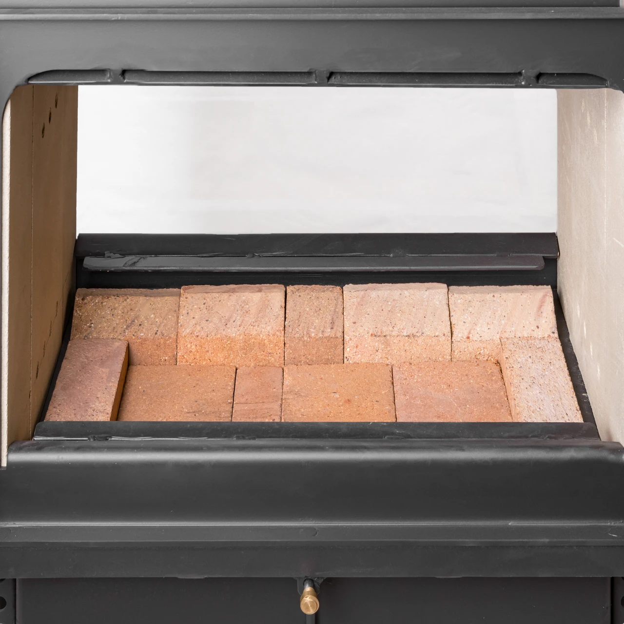 Termoșemineu pe lemne Aqua Plus Double, cu dublă combustie, 16 kW