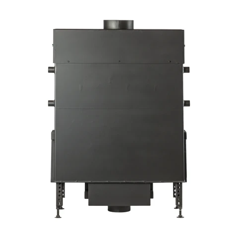 Termoșemineu pe lemne Aqua Plus Max, cu dublă combustie, 28 kW