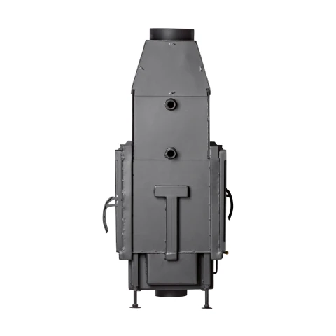 Termoșemineu pe lemne Aqua Plus Double, cu dublă combustie, 16 kW